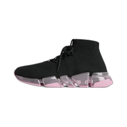 Speed 2.0 Lace Up Full Clear Sole Recycled Knit Sneaker