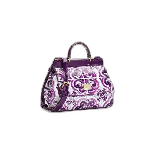 Maiolica-Print Shoulder Bag