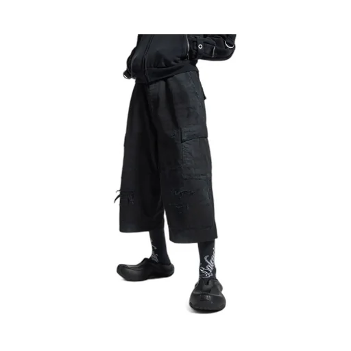 Cropped Cargo Pants