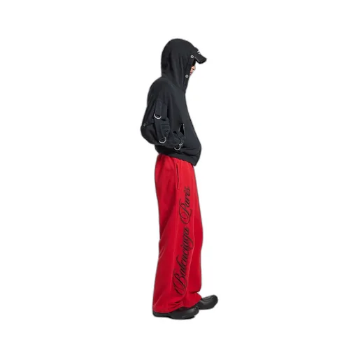 Cursive Baggy Pants