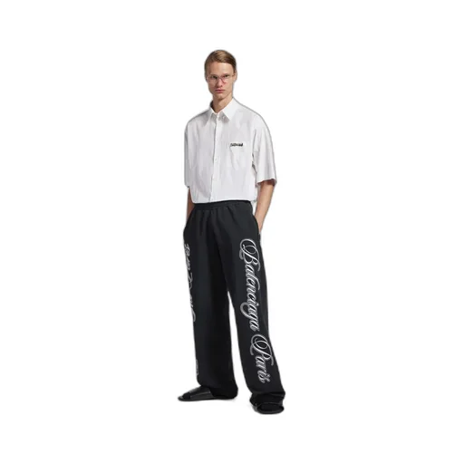 Cursive Baggy Pants