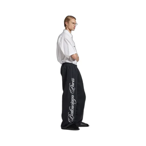 Cursive Baggy Pants