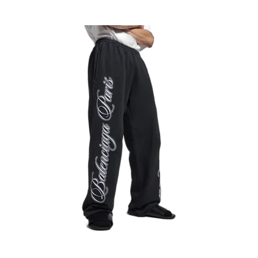 Cursive Baggy Pants