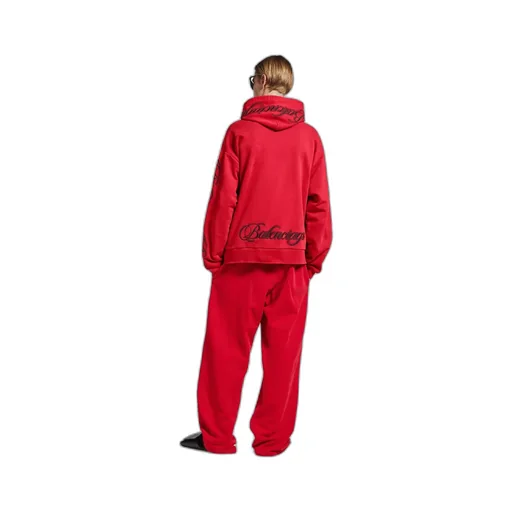 Cursive Oversized Hoodie