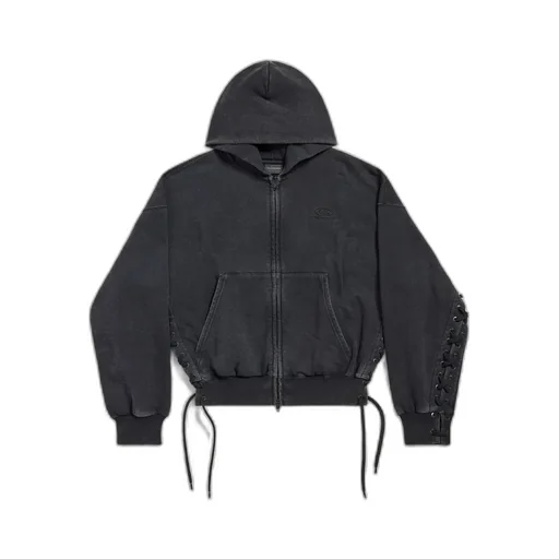 Loop Sports Icon Lace-Up Hoodie