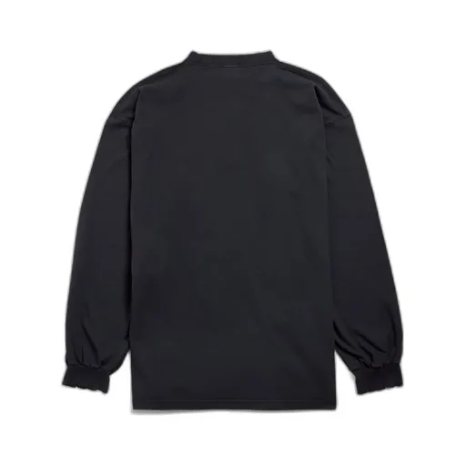 Cursive Long Sleeve T-Shirt Large Fit
