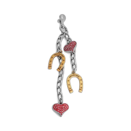 Horseshoe Charm Keychain