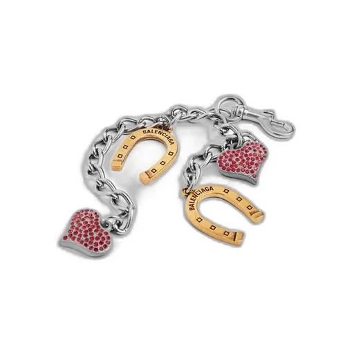 Horseshoe Charm Keychain