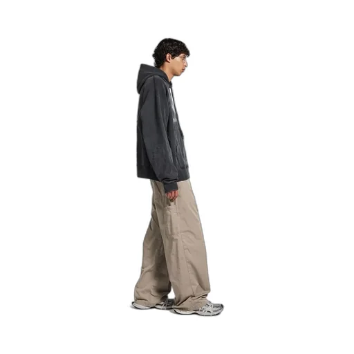 Washed Crayon Loop Oversized Hoodie