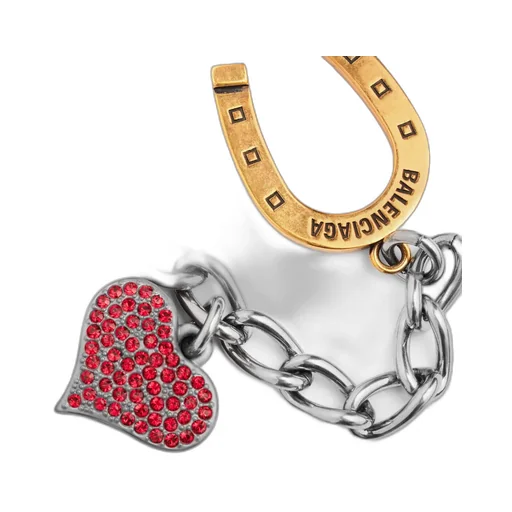 Horseshoe Charm Keychain