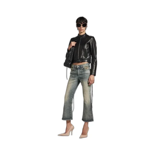 Lace Flared Capri Pants