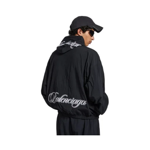 Cursive Reversible Tracksuit Jacket