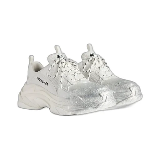 Triple S Glitter Spray Sneaker