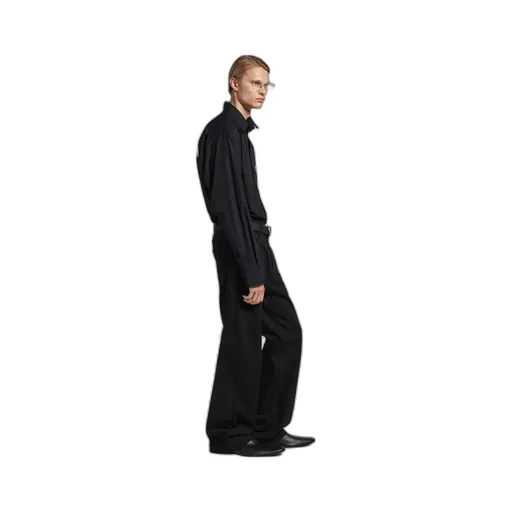 Curved Knee Pants