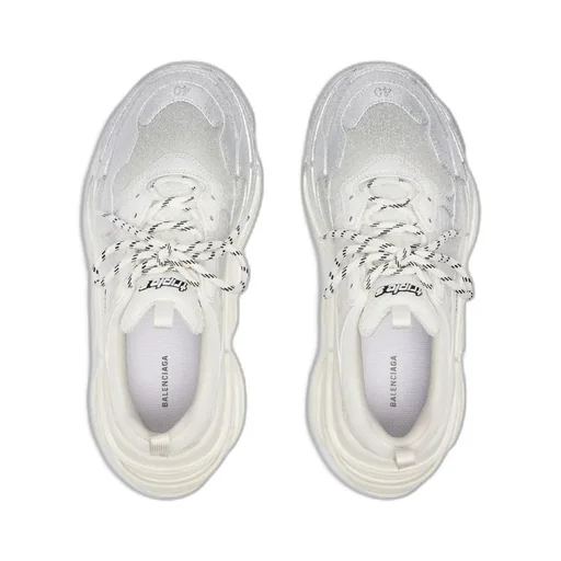 Triple S Glitter Spray Sneaker