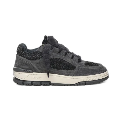Suede Lace-Up Sneakers