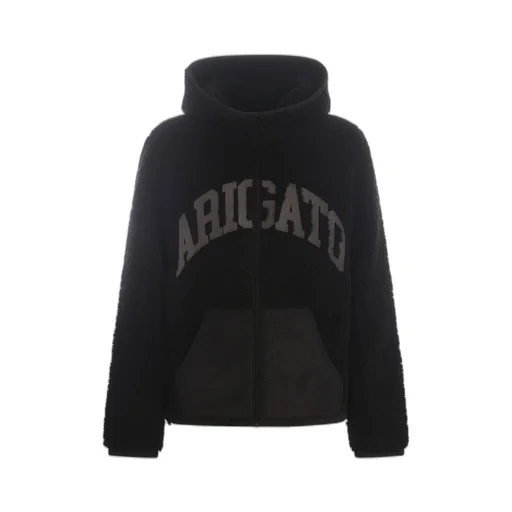 Logo Detailed Zip-Up Jacket
