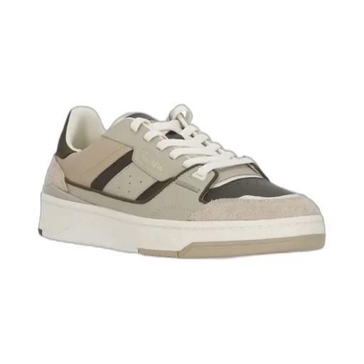 Logoed Leather Sneakers