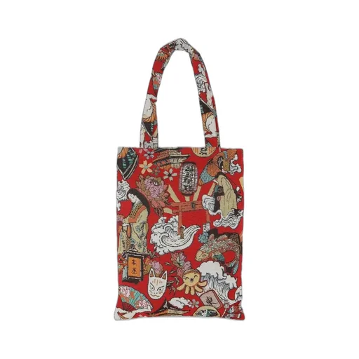 Jacquard Tote Bag