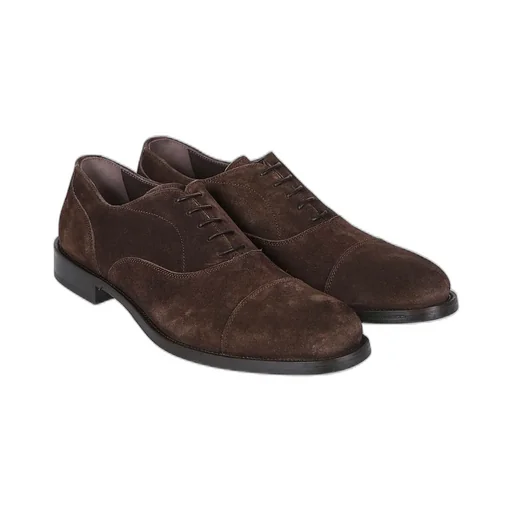 Suede Lace-Up Shoes
