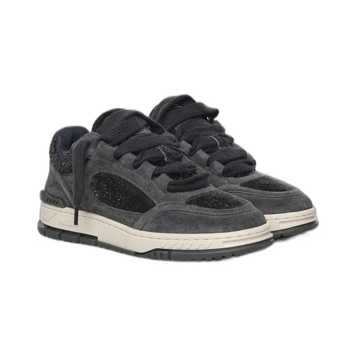 Suede Lace-Up Sneakers