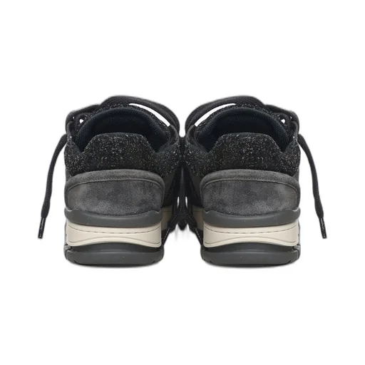 Suede Lace-Up Sneakers