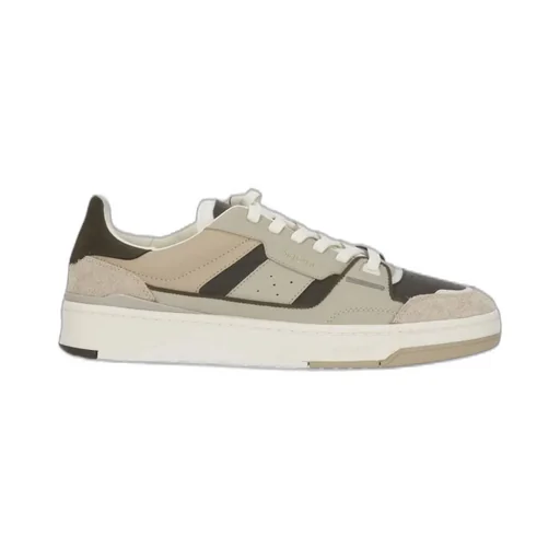 Logoed Leather Sneakers