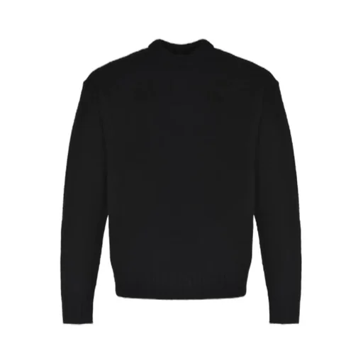 Ribbed Crew Neck Sweater