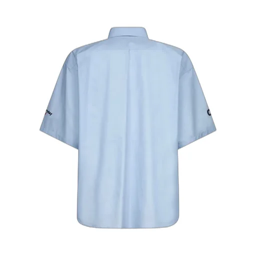 Ceo Uniform Logo Short-Sleeved Oversized Shirt