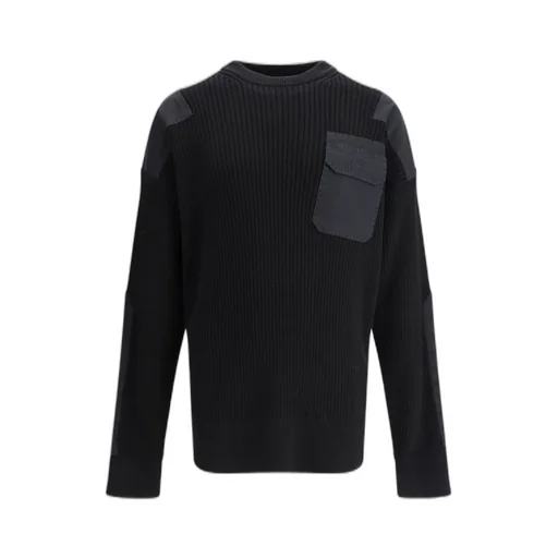 Military Knitted Jumper