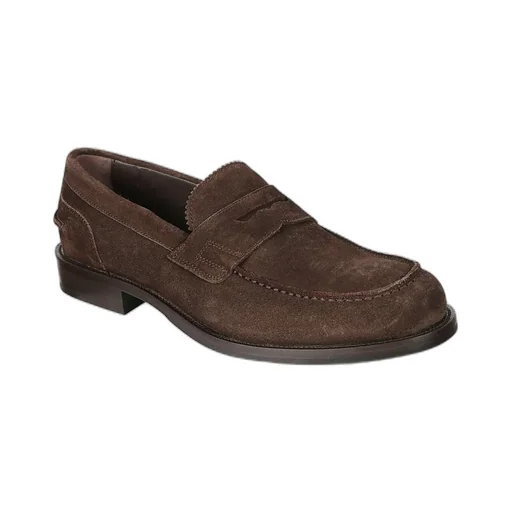 Suede Penny Loafers