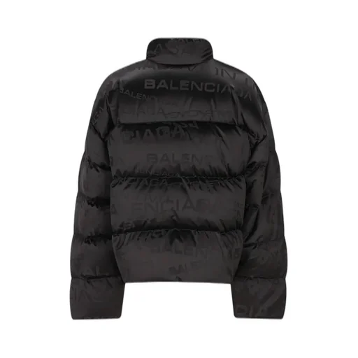 Allover Logo Printed Down Jacket