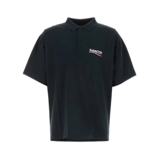 Logo Embroidered Short-Sleeved Polo Shirt