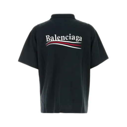 Logo Embroidered Short-Sleeved Polo Shirt