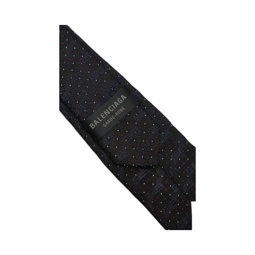 Bb Monogram Square Jacquard Tie