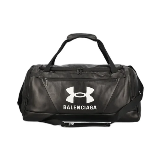 Logo Printed Duffle Bag