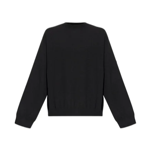 Logo Plaque Knitted Jumper