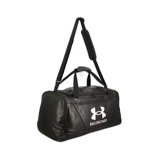 Logo Printed Duffle Bag