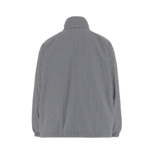 Checked Zip-Up Jacket