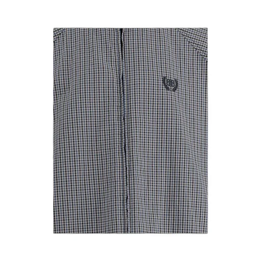 Checked Zip-Up Jacket
