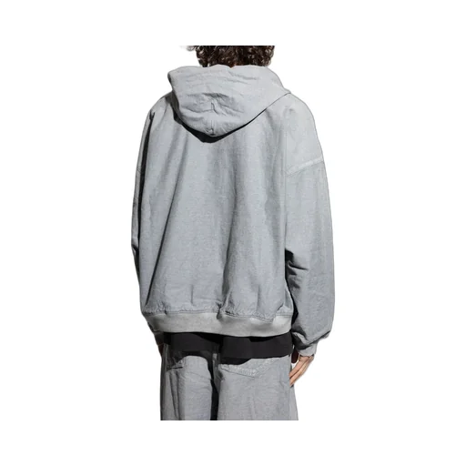 Loop Sports Icon Embroidered Zipped Hoodie