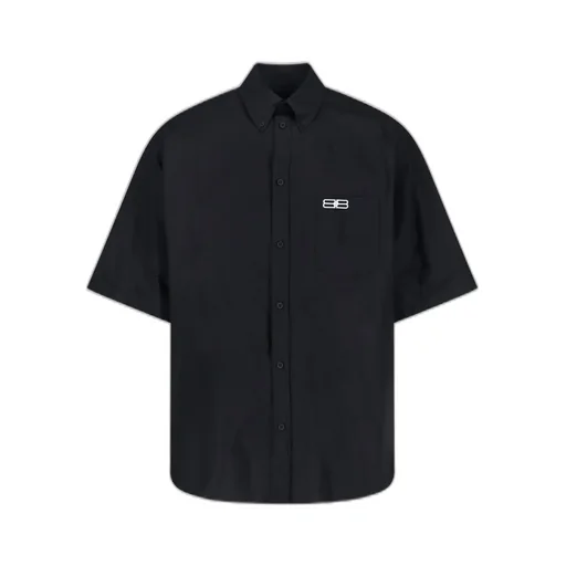 Bb Logo Embroidered Oversized Shirt