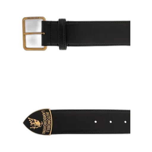 X Automobili Lamborghini Square Buckle Belt