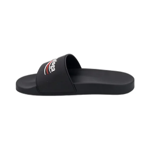 Logo Detailed Slip-On Sandals