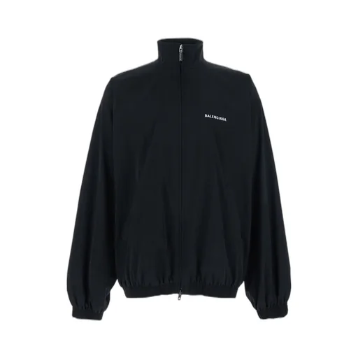High Neck Zip-Up Jacket