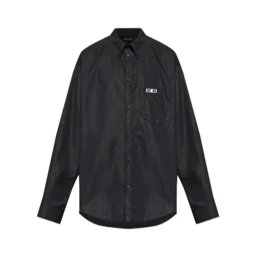 Bb Embroidered Oversized Shirt