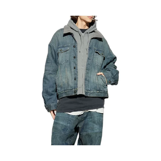 Layered Denim Jacket