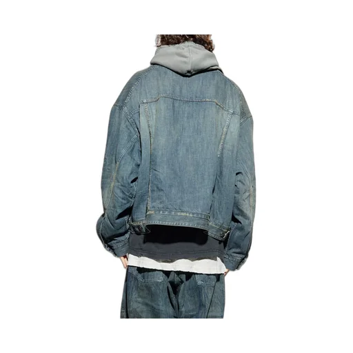 Layered Denim Jacket