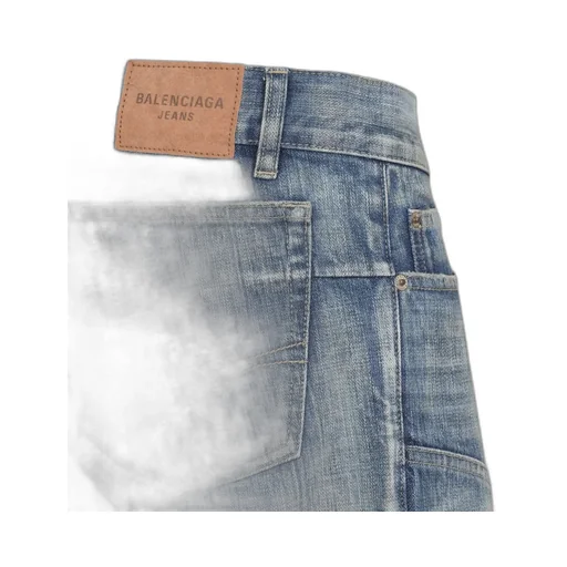 Fitted Low-Waist Jeans