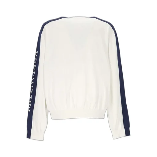 Side Striped Crewneck Sweatshirt